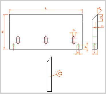 Cuchillas integrales 