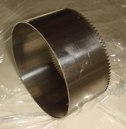 Cuchillas circulares aserradas y para envases