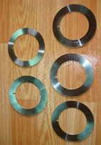 Cuchillas circulares cortadoras separadoras (cuchilla y contra-cuchilla)